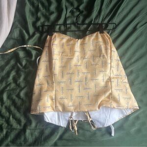 Vintage YSL GRL of NY top from authentic YSL material made into a “tulum top”